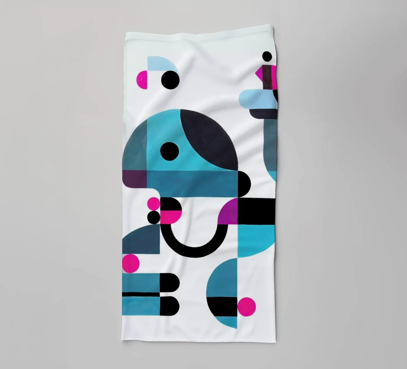 Birdkeeper towel by Antony Squizzato