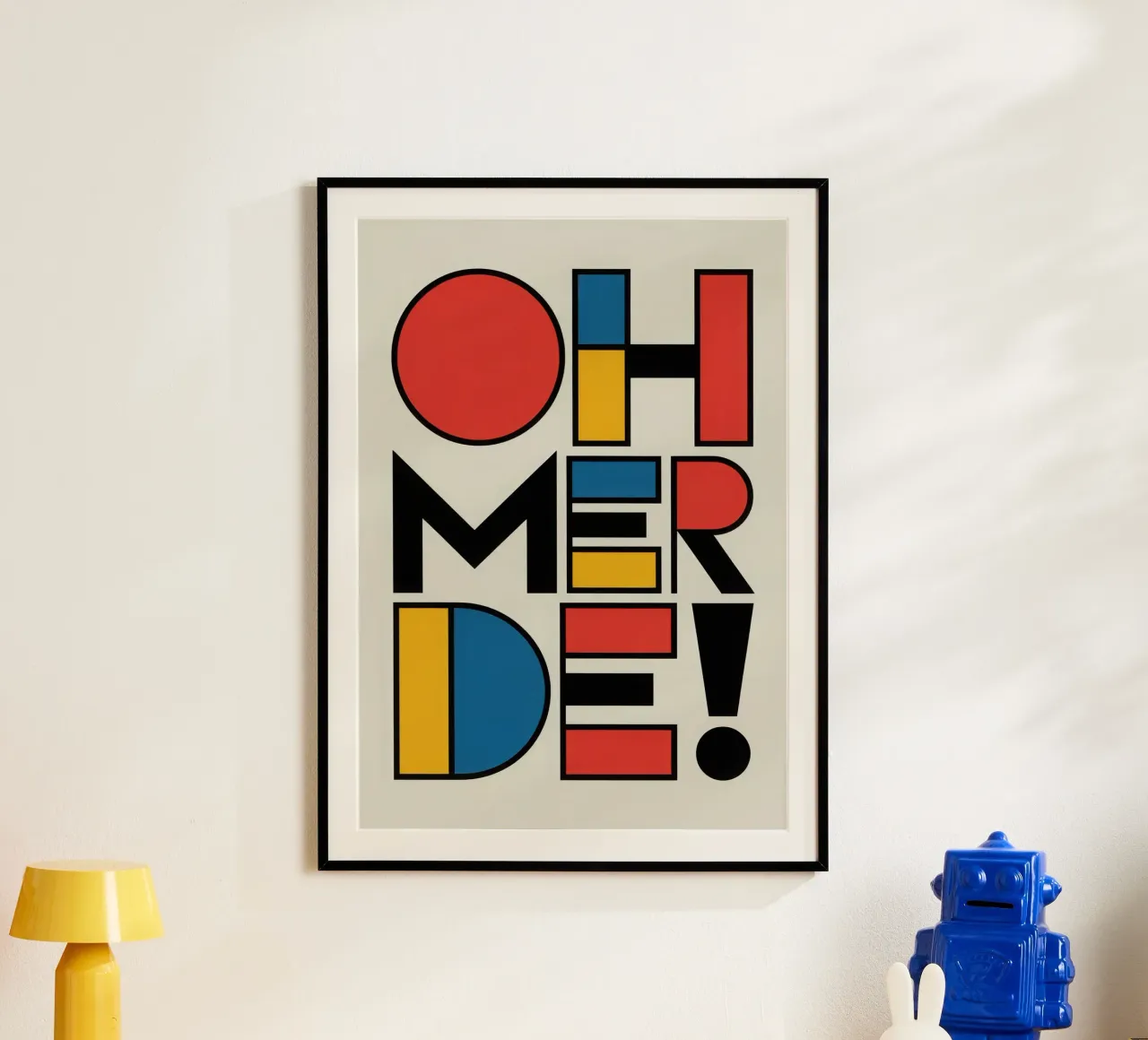 OH MERDE poster da Words by Niki