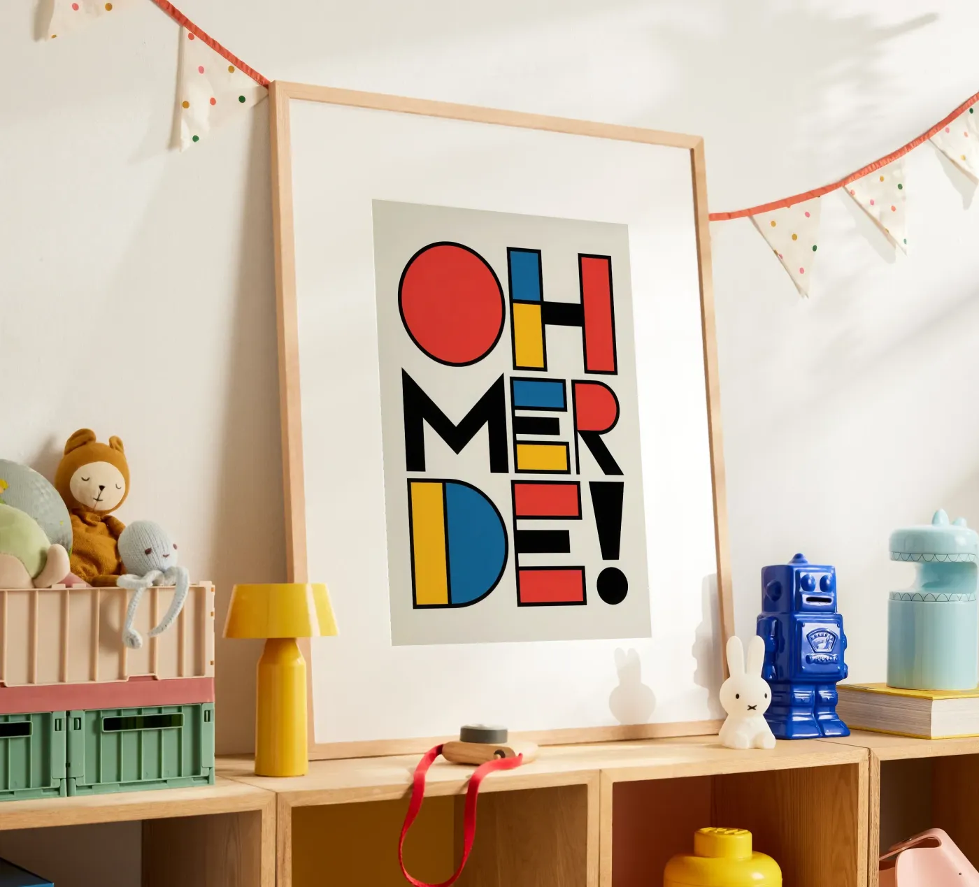 OH MERDE poster da Words by Niki