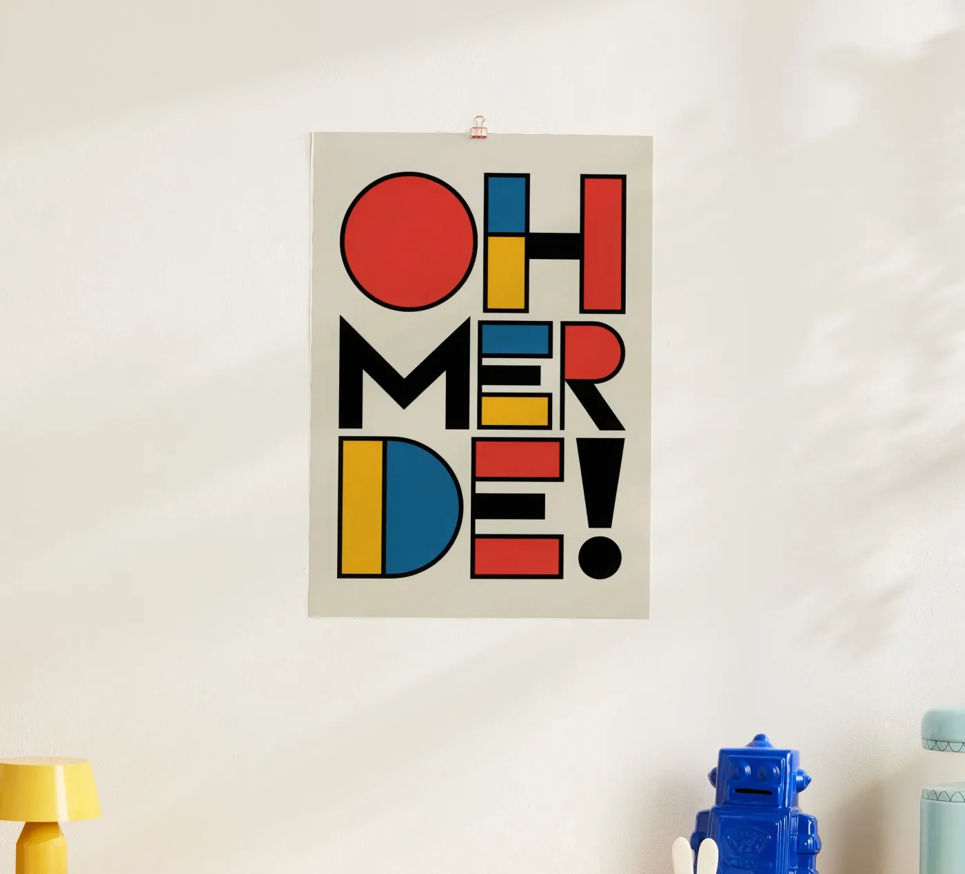 OH MERDE poster da Words by Niki