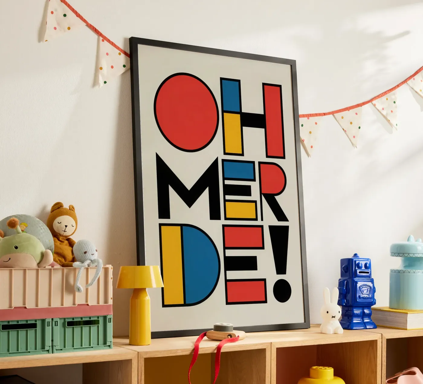 OH MERDE poster da Words by Niki