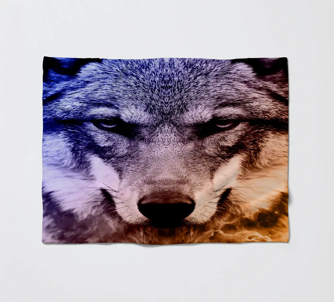 Wolf Galaxy fleecedeken van Mateo