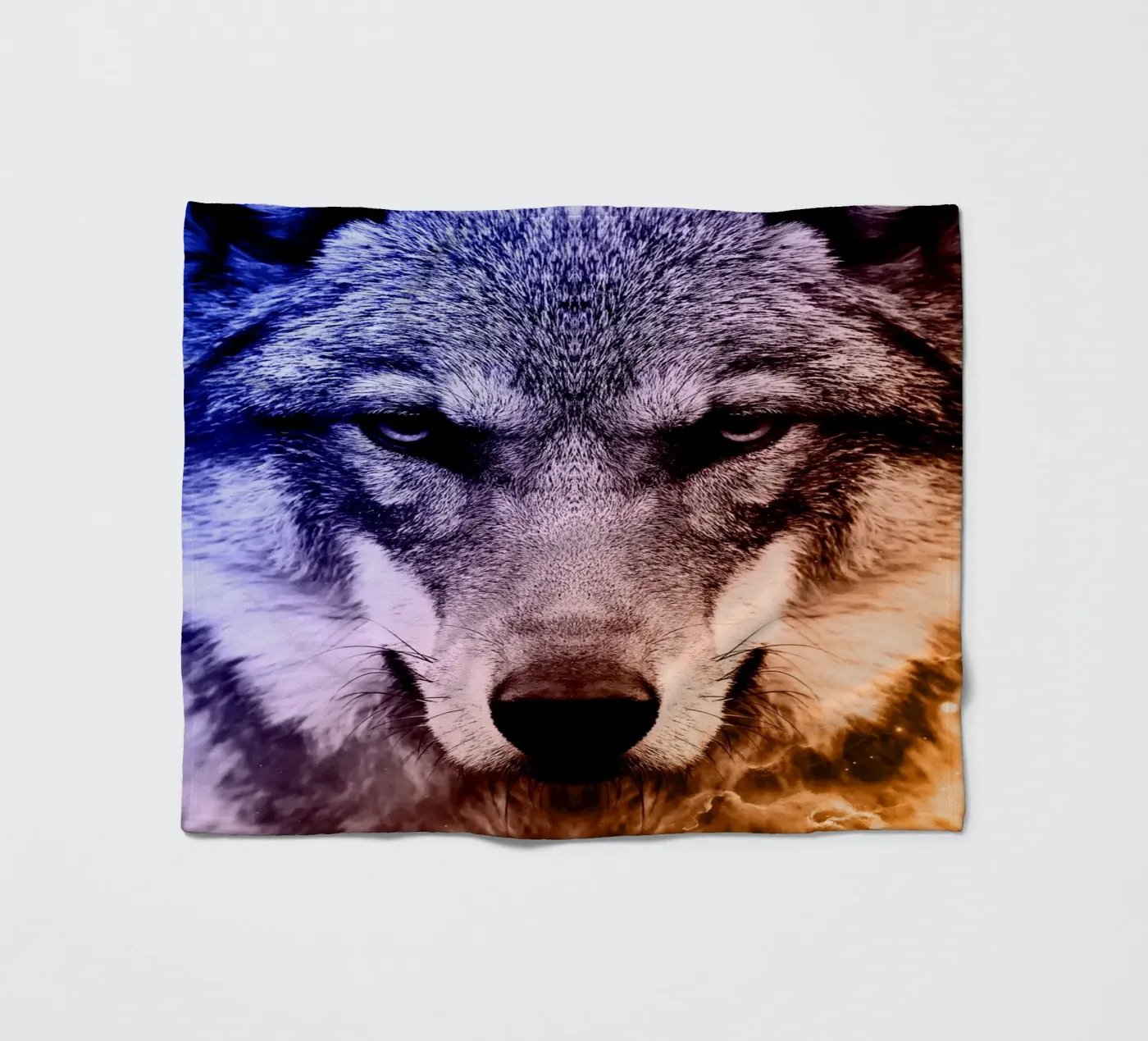 Wolf Galaxy fleecedeken van Mateo