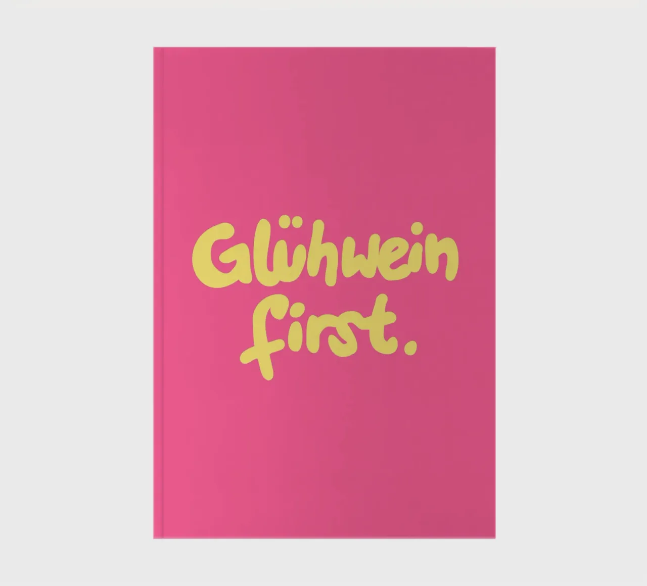 Glühwein First notebook by Studio Memb