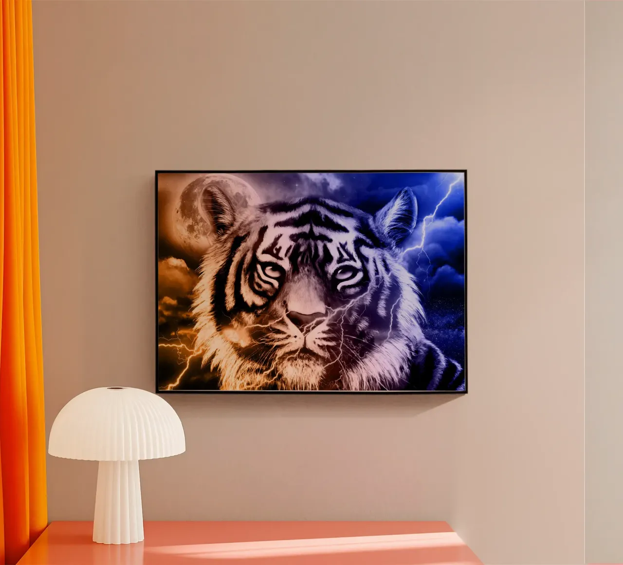 Tiger Galaxy plexiglass da Mateo