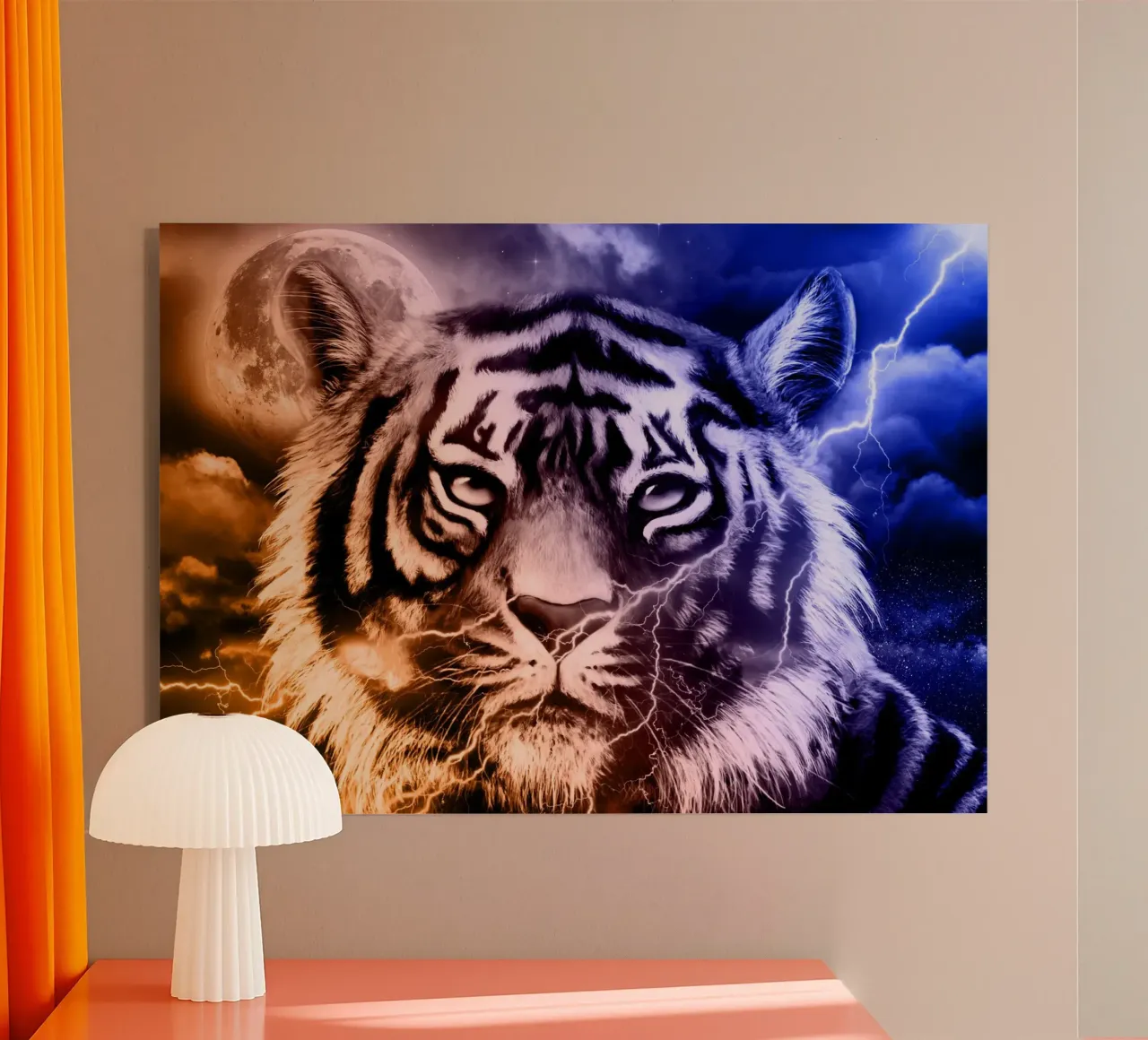 Tiger Galaxy plexiglass da Mateo