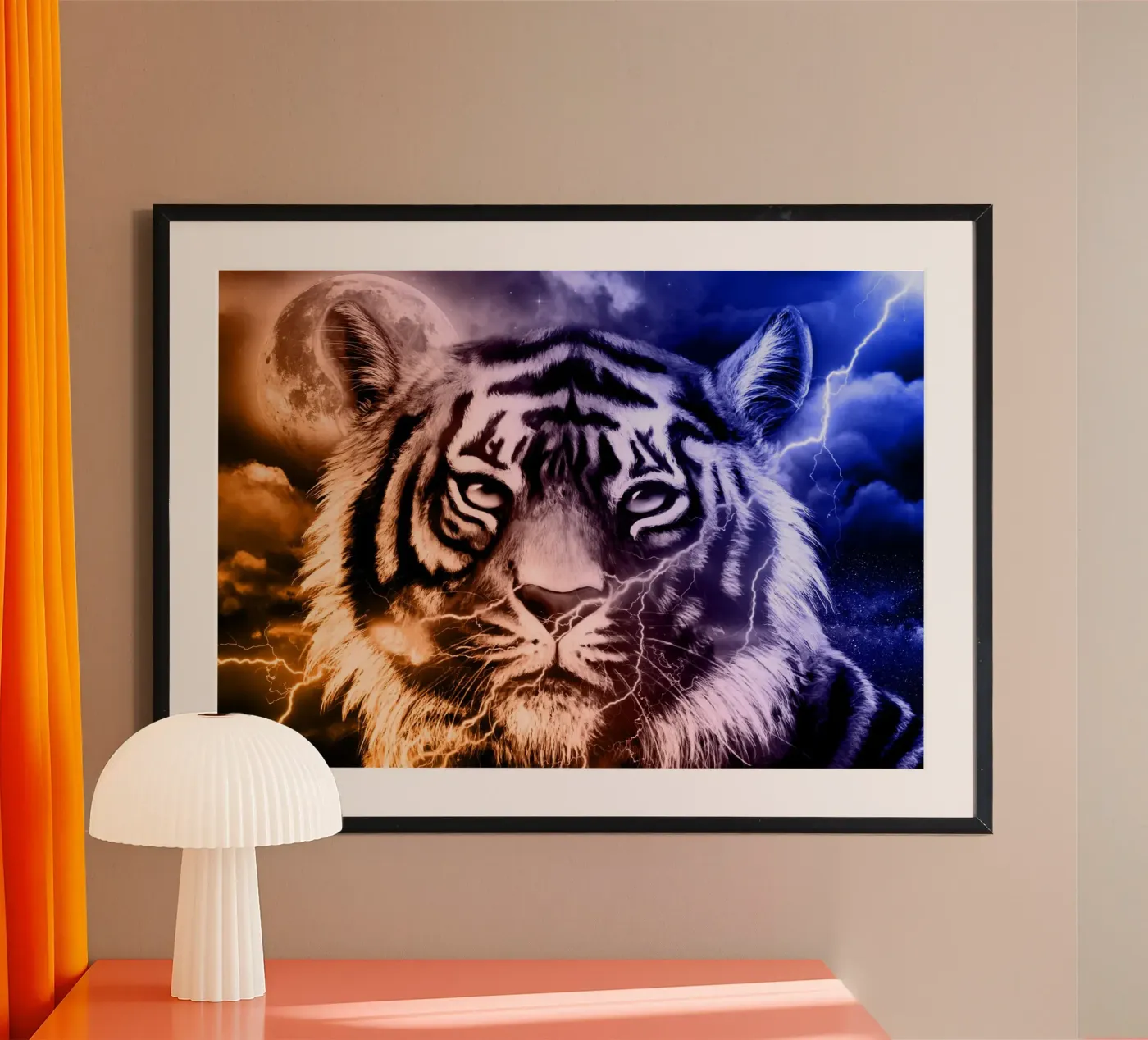 Tiger Galaxy poster da Mateo