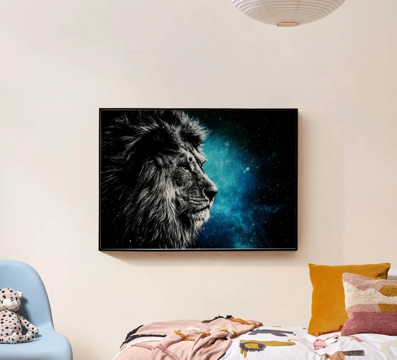 Lion Galaxy plexiglass da Mateo
