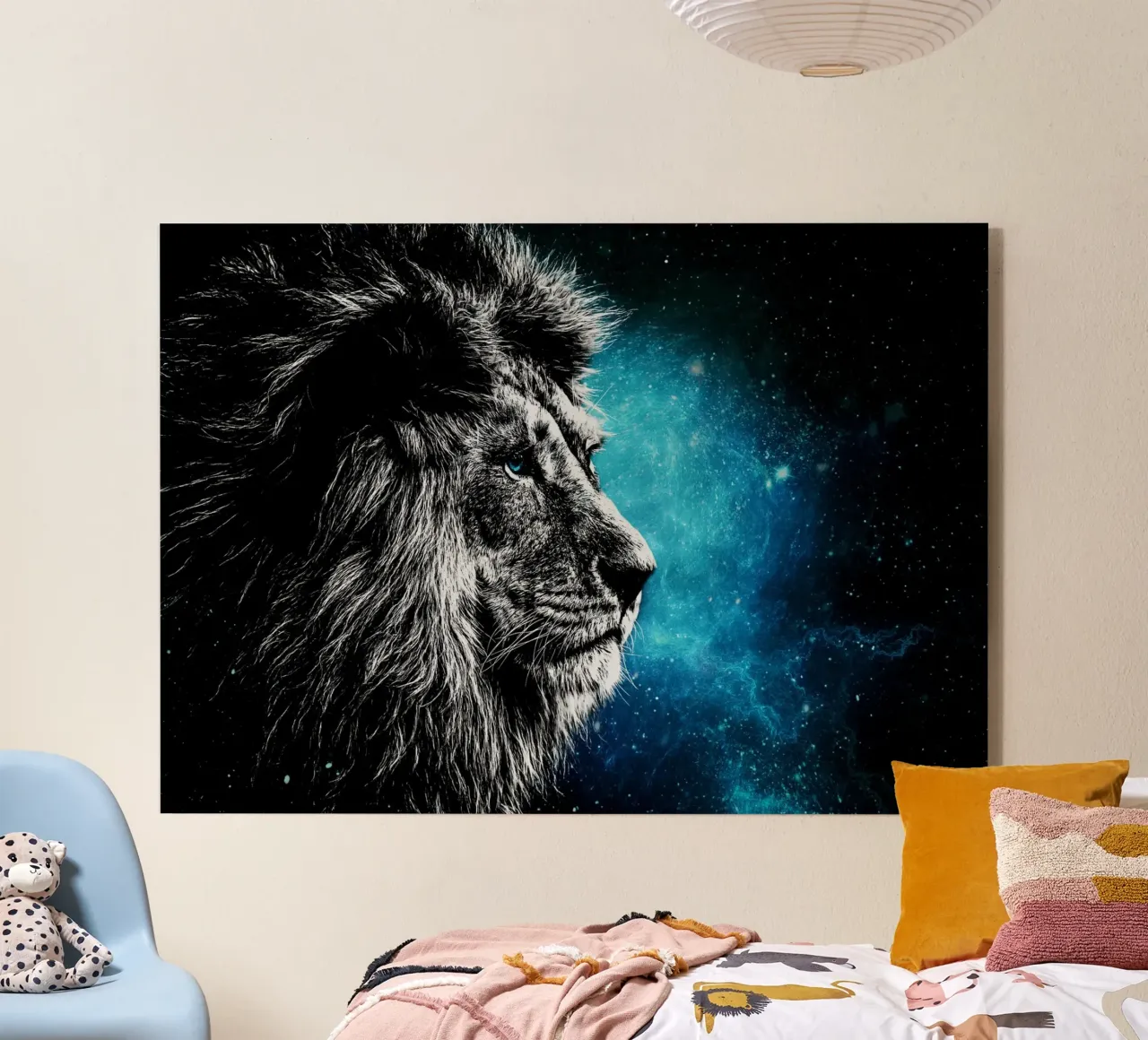 Lion Galaxy plexiglass da Mateo