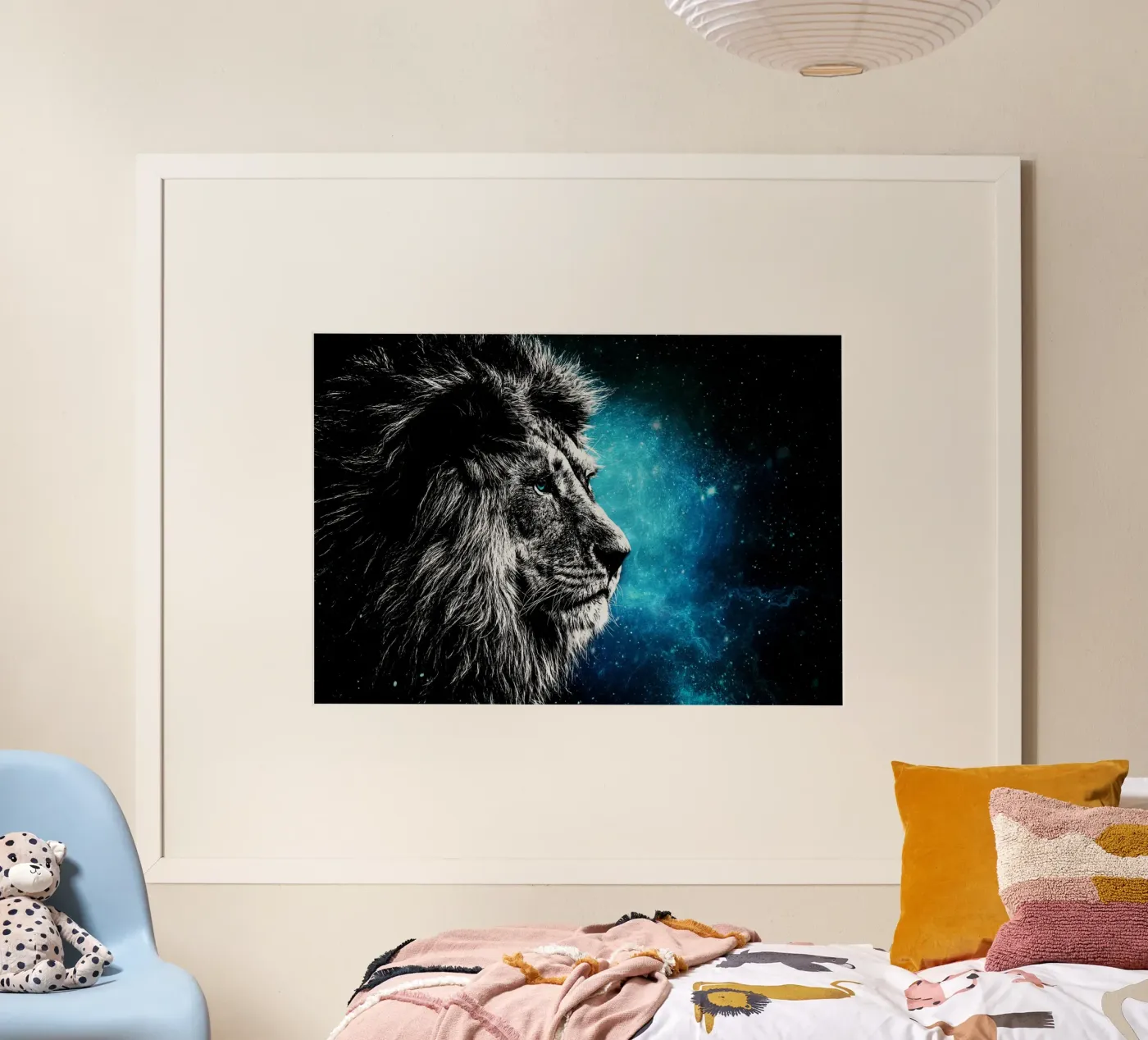 Lion Galaxy poster da Mateo
