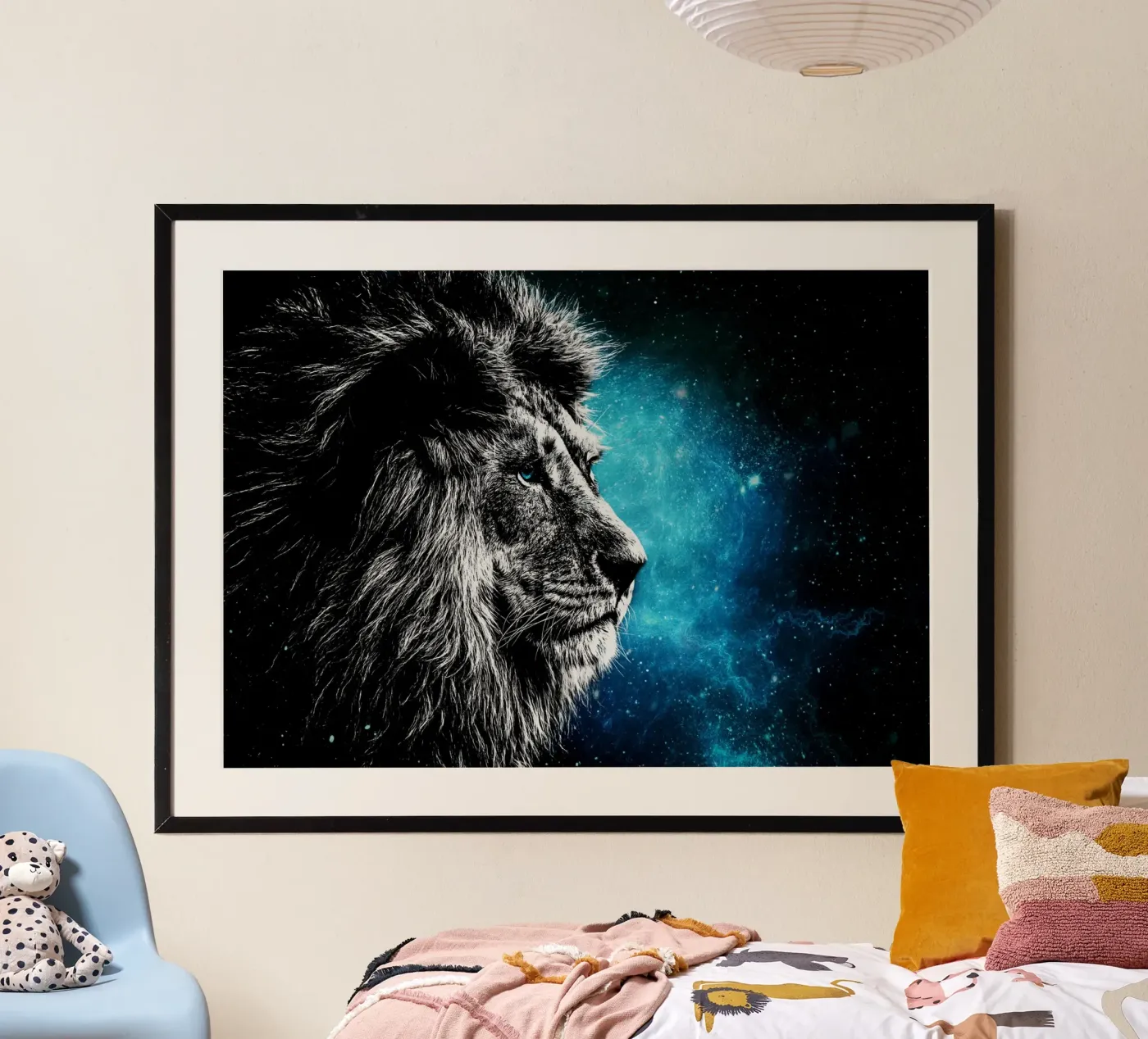 Lion Galaxy poster da Mateo