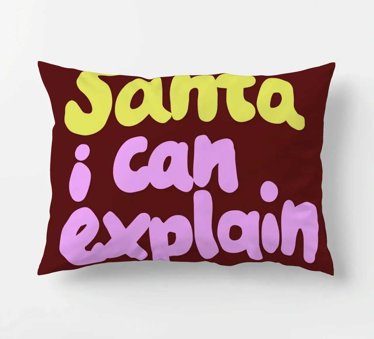 Santa I can explain cuscino da Studio Memb