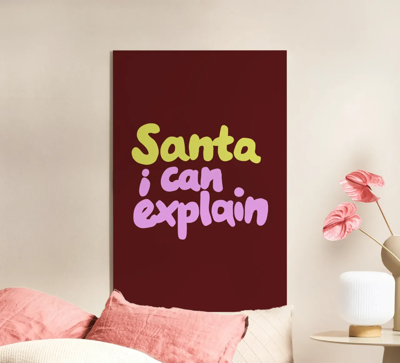 Santa I can explain plexiglass da Studio Memb