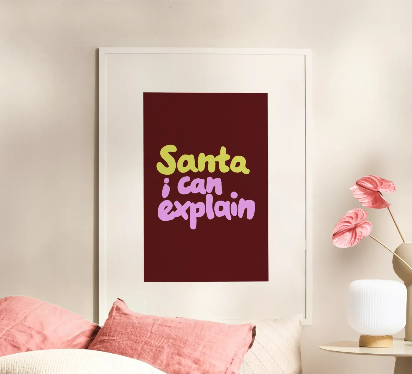 Santa I can explain poster da Studio Memb