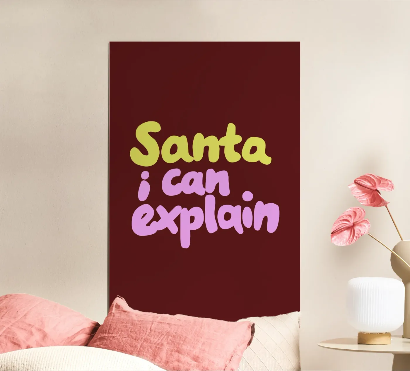 Santa I can explain poster da Studio Memb