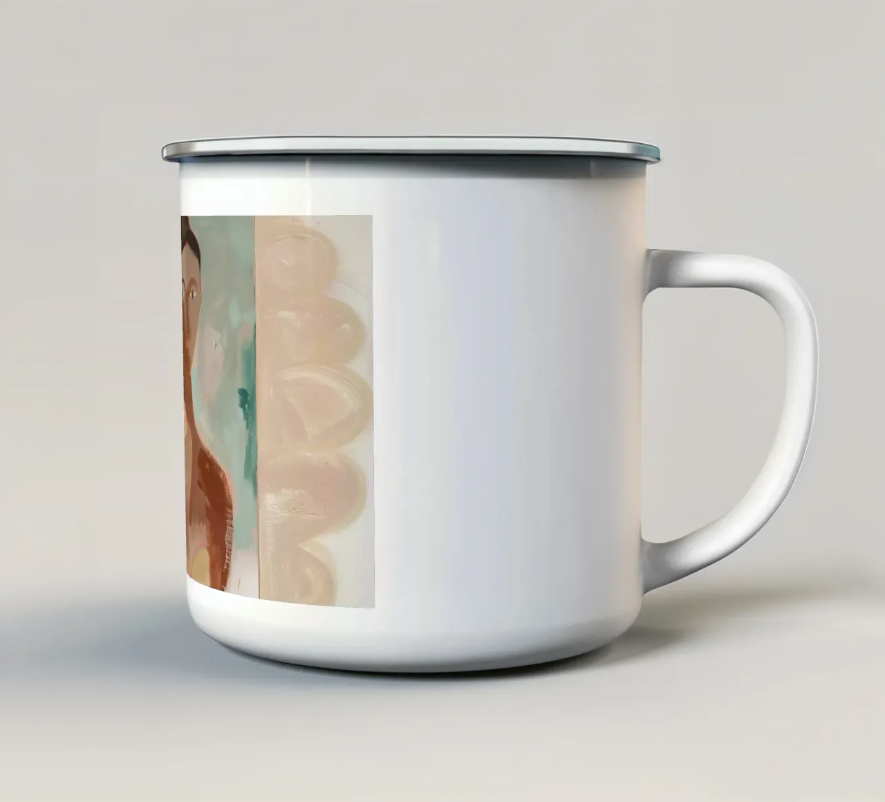 Island Muse tazza in smalto da BALIKA HOMES ART