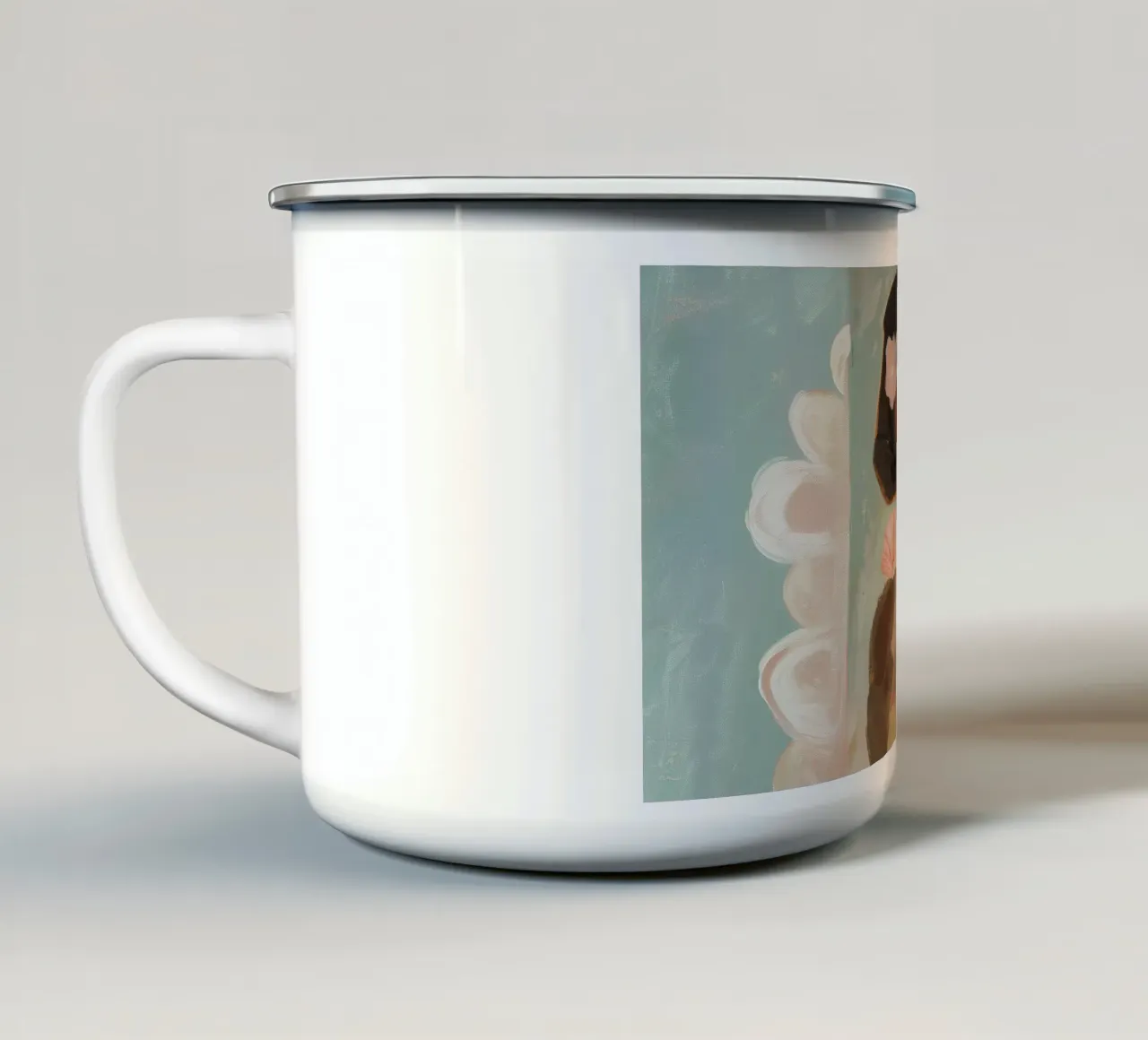 Island Muse tazza in smalto da BALIKA HOMES ART