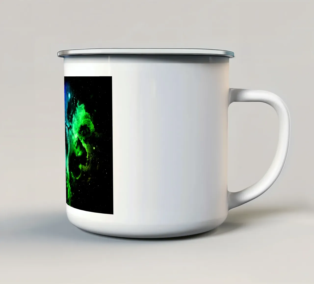 Cat Galaxy tazza in smalto da Mateo