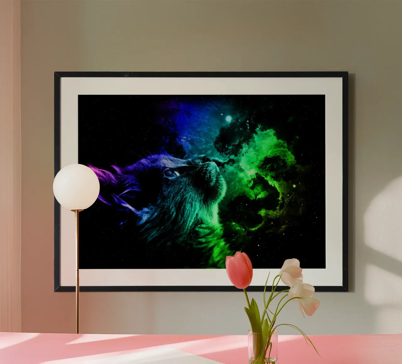 Cat Galaxy poster da Mateo