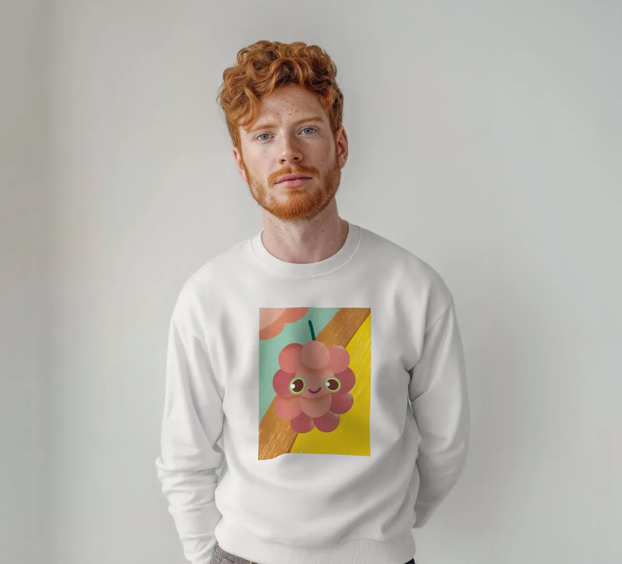 Cute Grape Sweatshirt von LOYAL SHOP