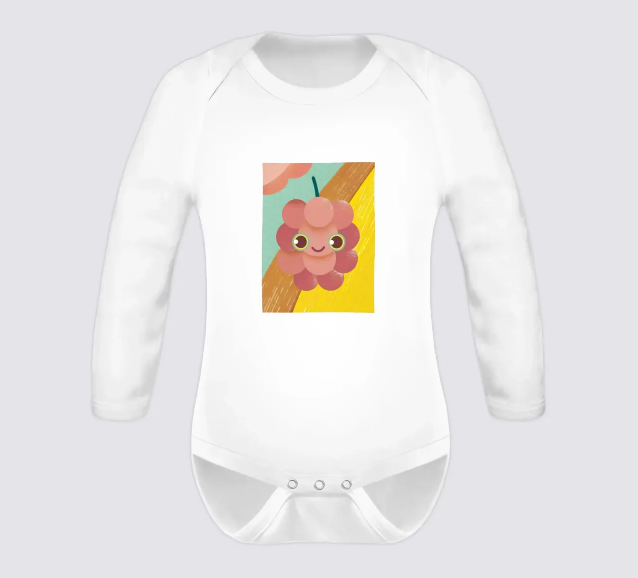 Uva carina body neonato maniche lunghe da LOYAL SHOP