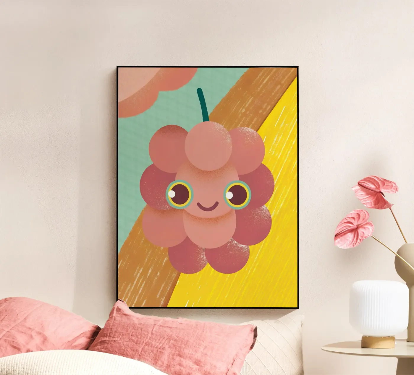 Cute Grape plexiglas de LOYAL SHOP