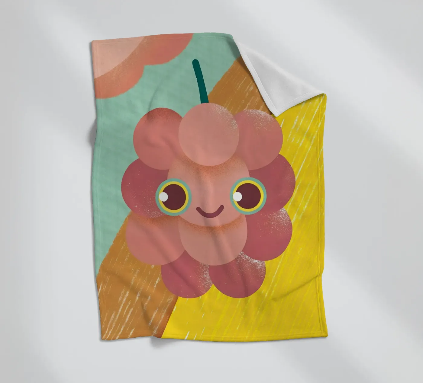 Cute Grape Fleecedecke von LOYAL SHOP