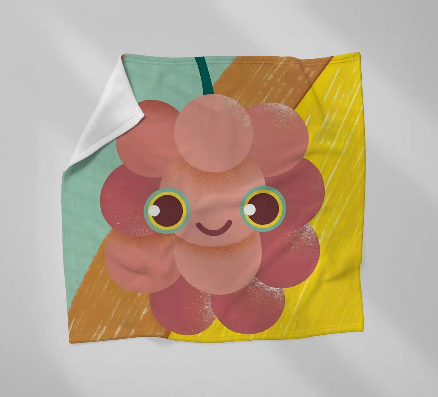 Cute Grape Fleecedecke von LOYAL SHOP