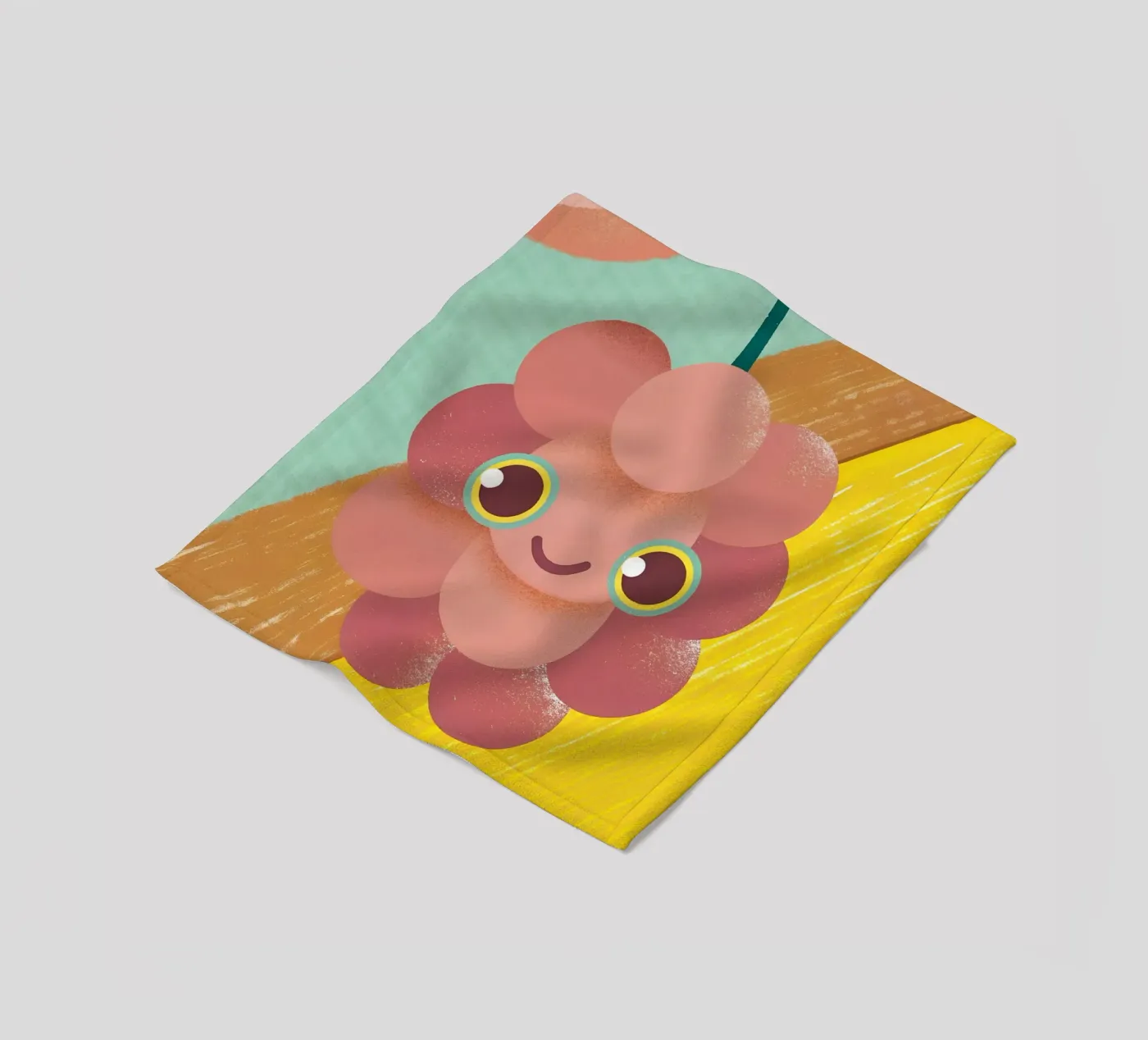 Cute Grape Fleecedecke von LOYAL SHOP