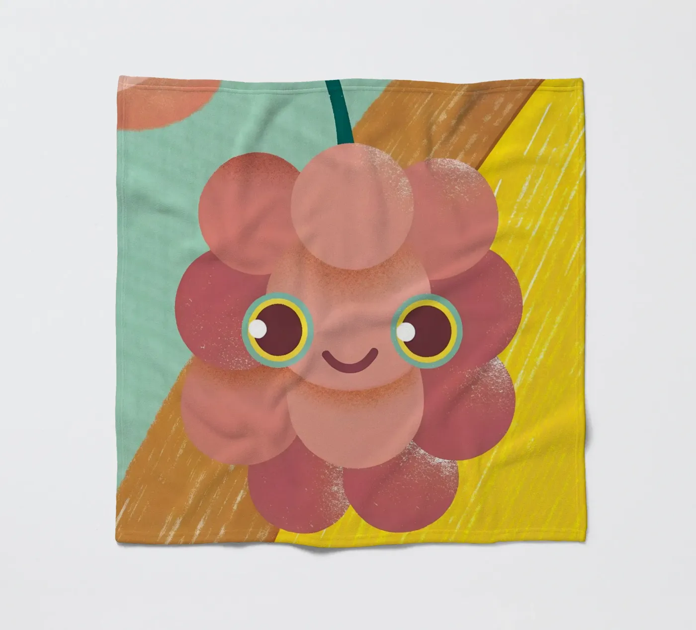 Cute Grape Fleecedecke von LOYAL SHOP