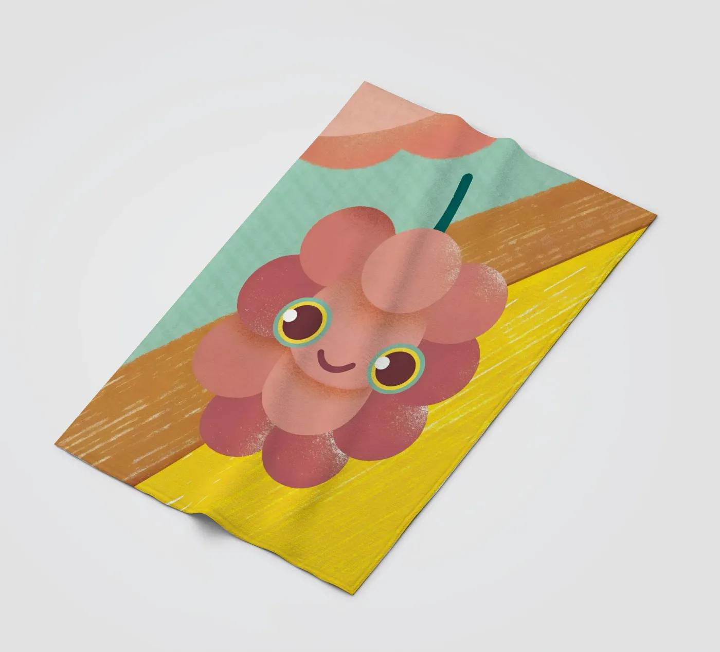 Cute Grape Fleecedecke von LOYAL SHOP