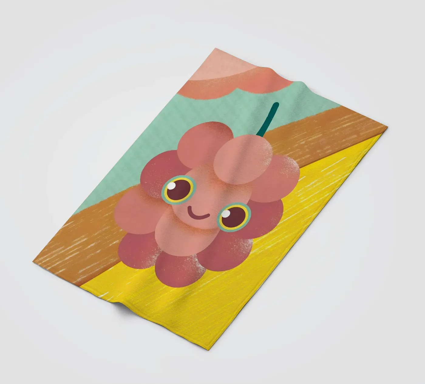 Cute Grape Fleecedecke von LOYAL SHOP