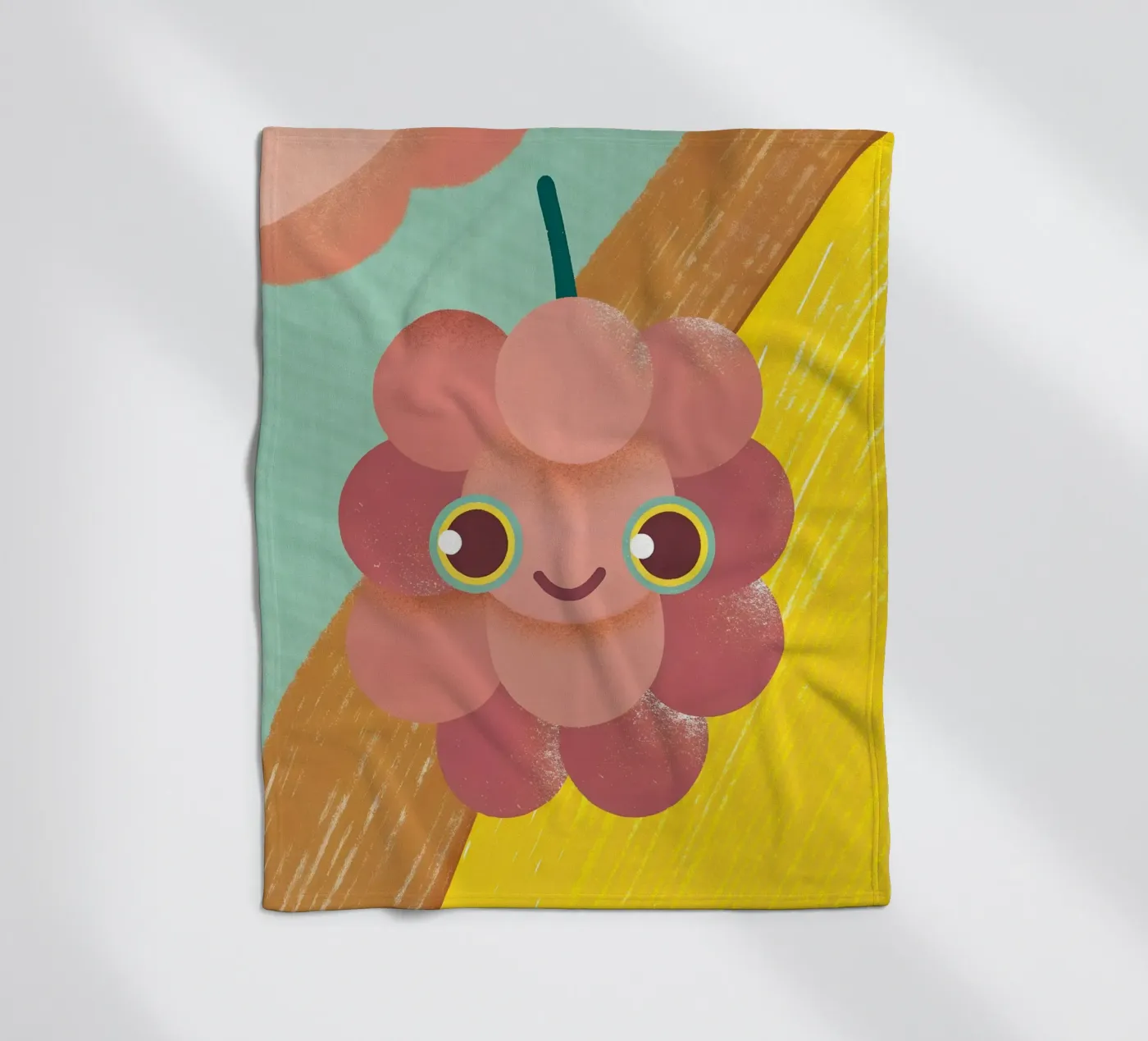 Cute Grape Fleecedecke von LOYAL SHOP