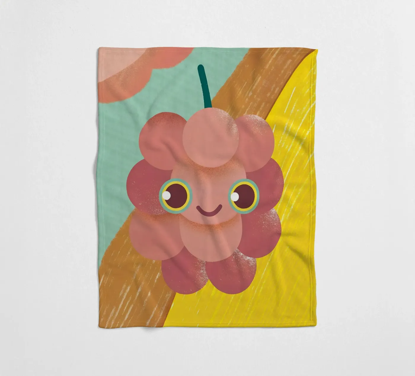 Cute Grape Fleecedecke von LOYAL SHOP