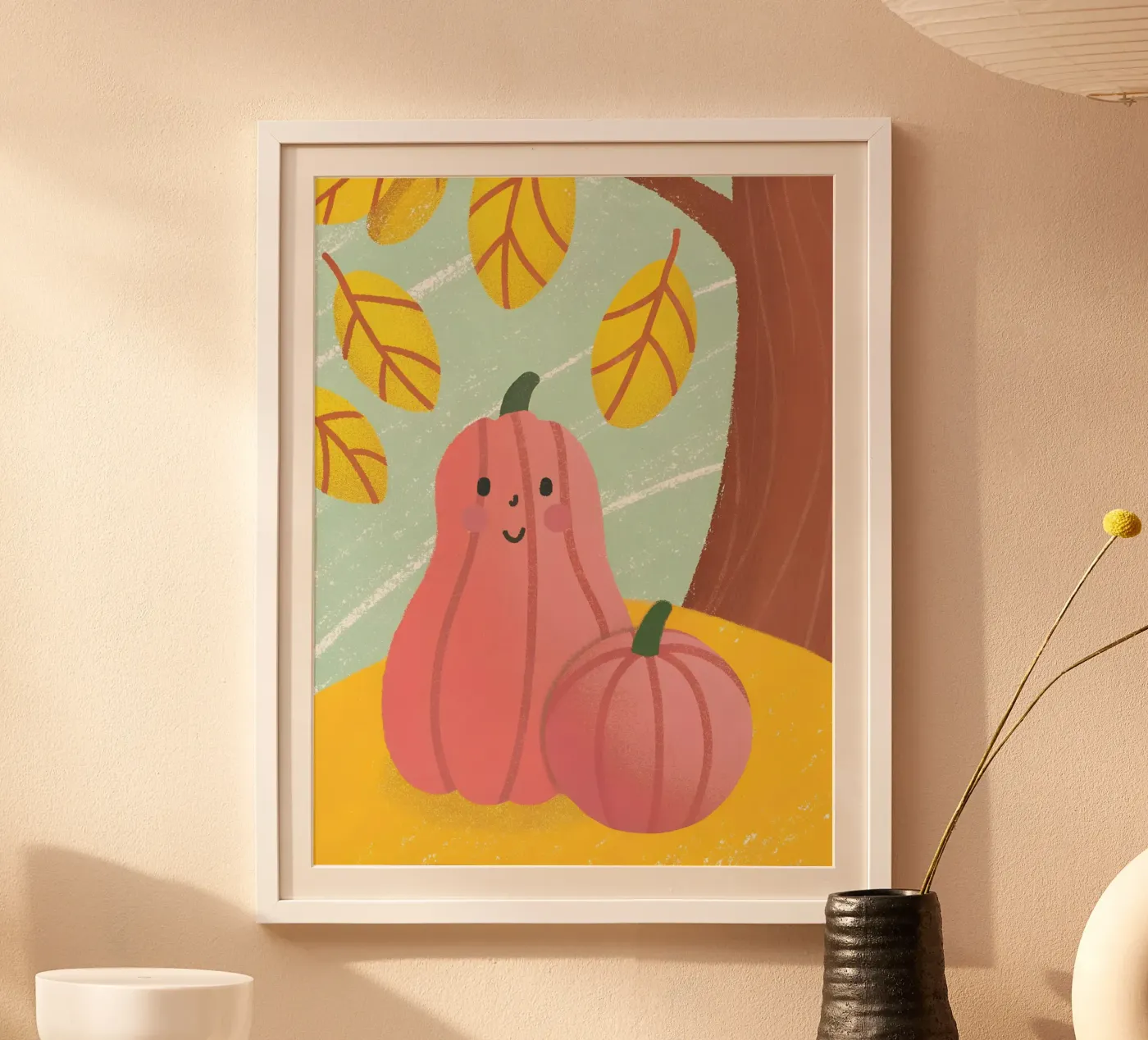 Cute Pumpkin poster by LOYAL SHOP