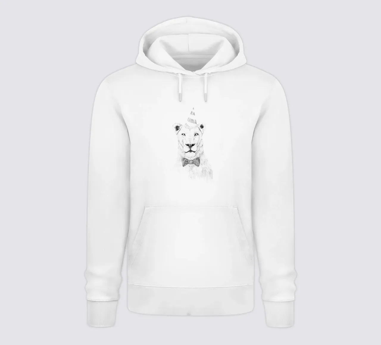 Get the party started felpa con cappuccio da Balazs Solti