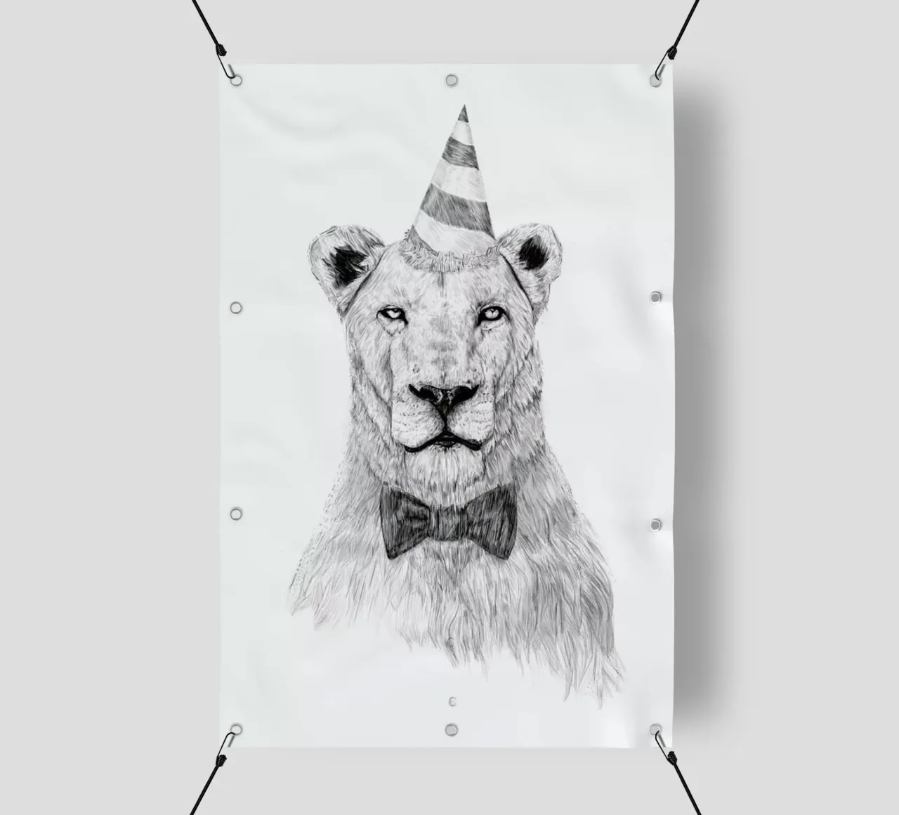 Get the party started telo in pvc da Balazs Solti