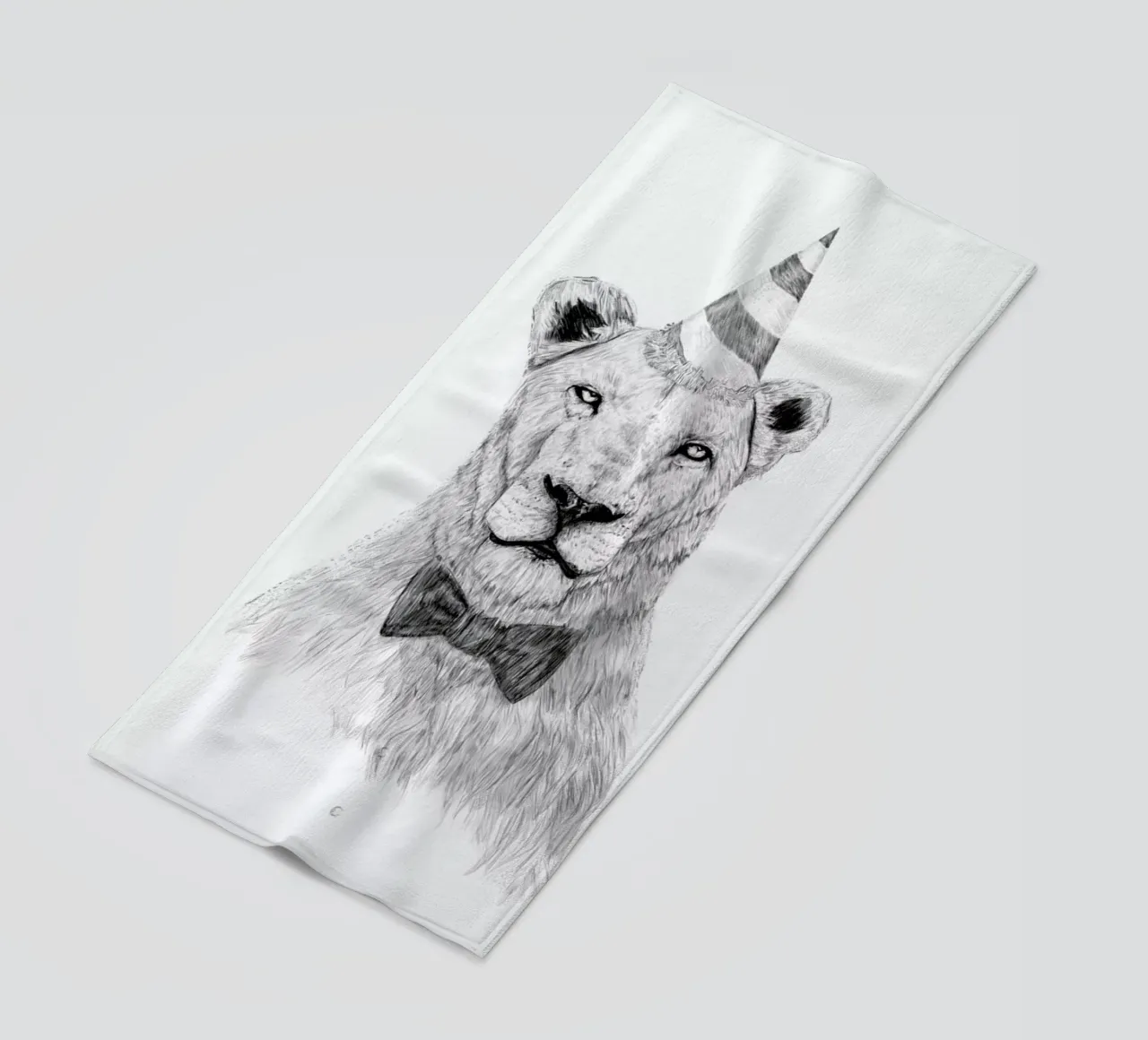 Get the party started beach towel by Balazs Solti