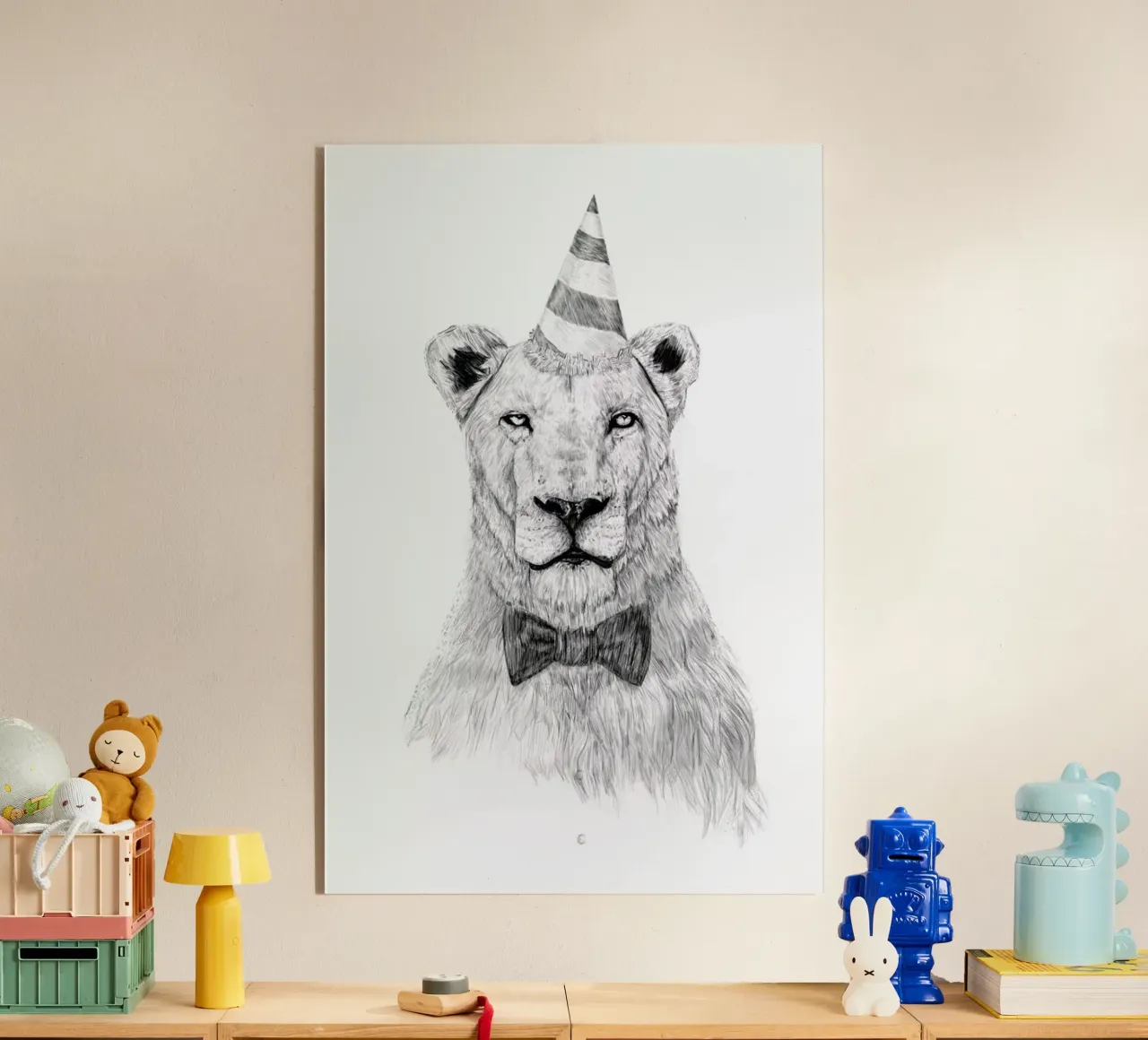 Get the party started acrylic glass by Balazs Solti