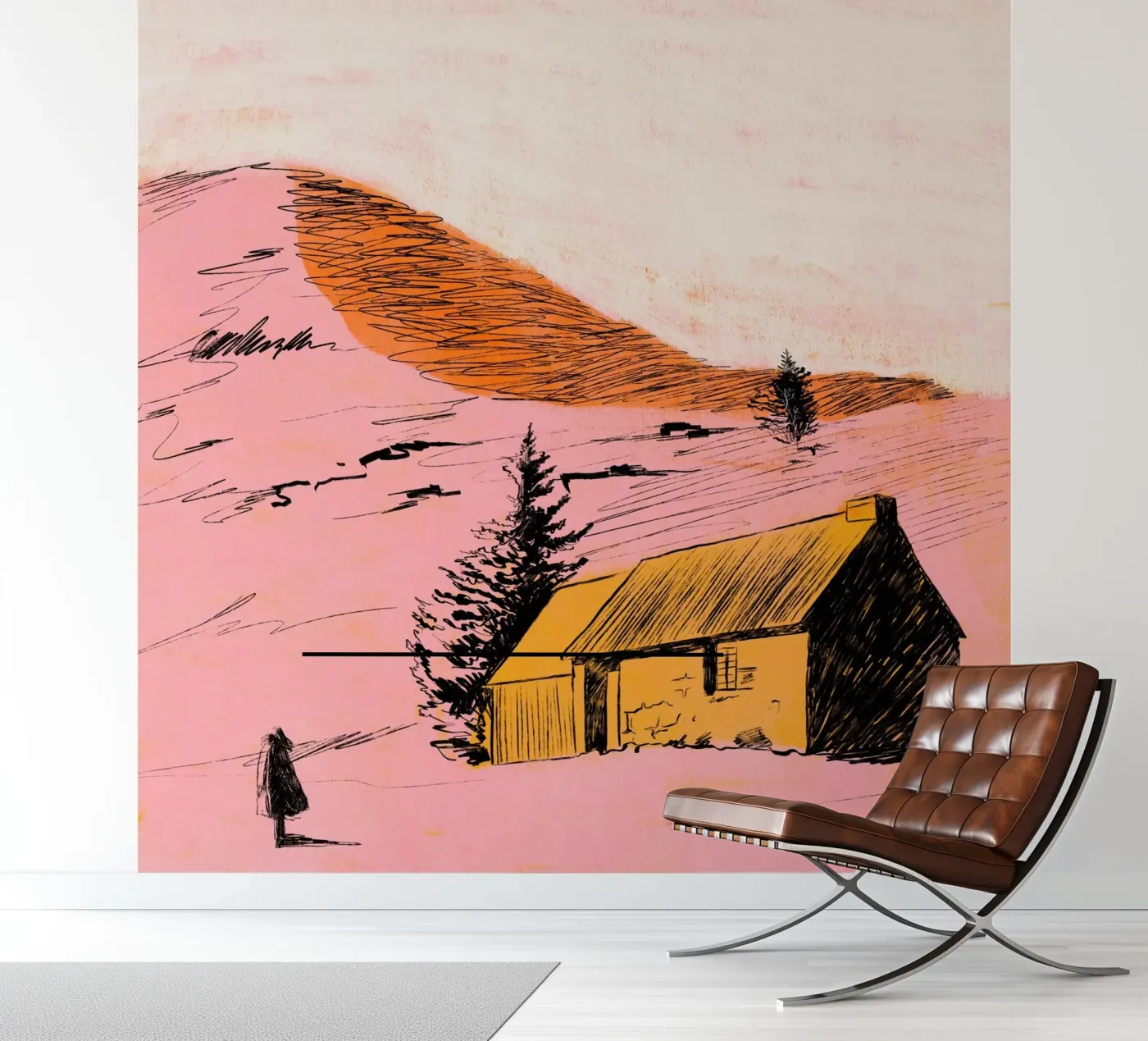 Bothy fotobehang van Moira Scicluna Zahra