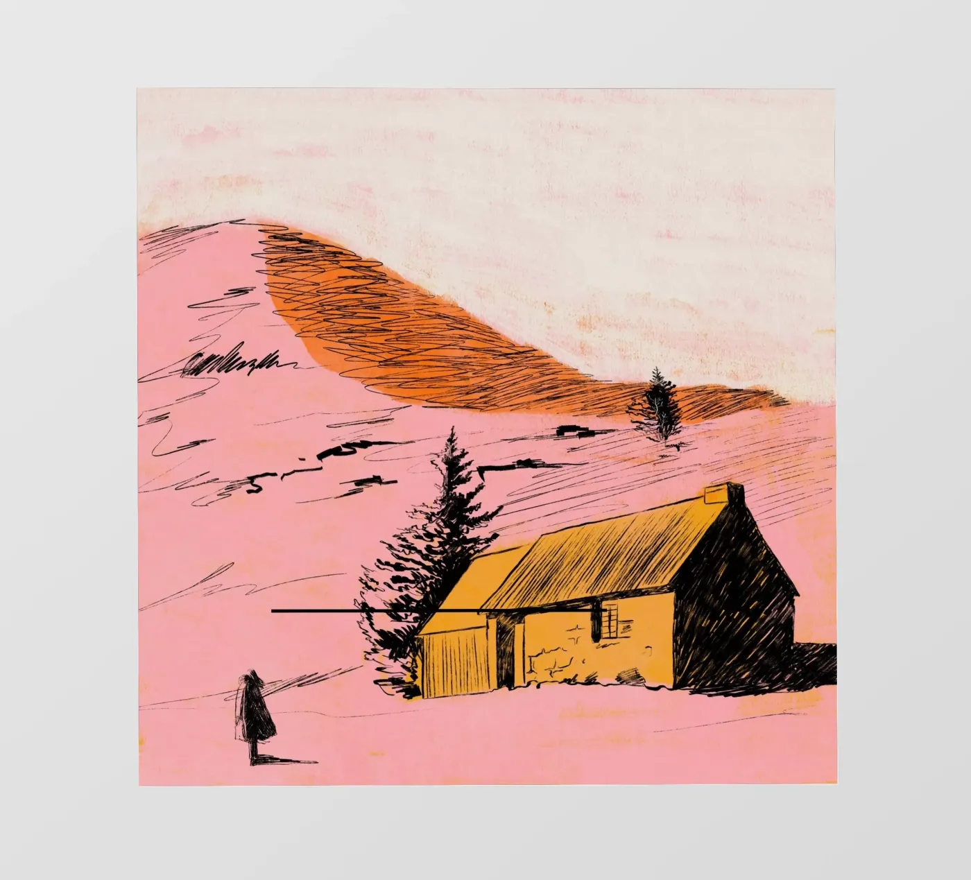 Bothy fotobehang van Moira Scicluna Zahra