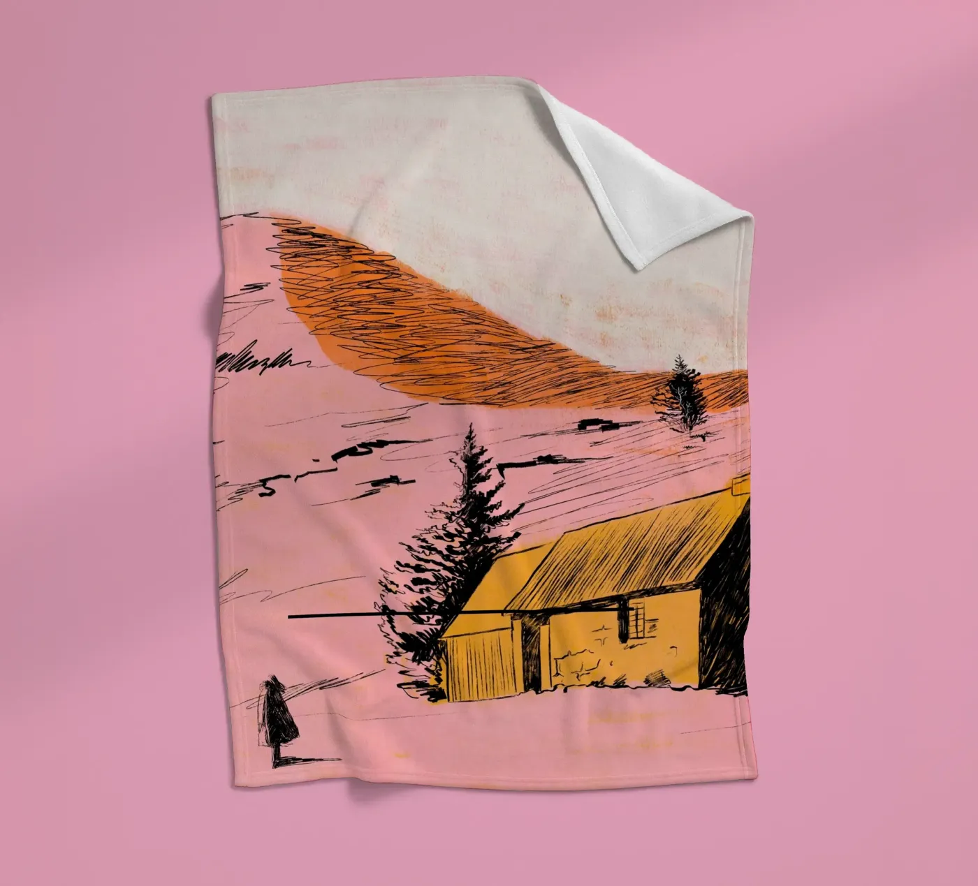 Bothy fleecedeken van Moira Scicluna Zahra