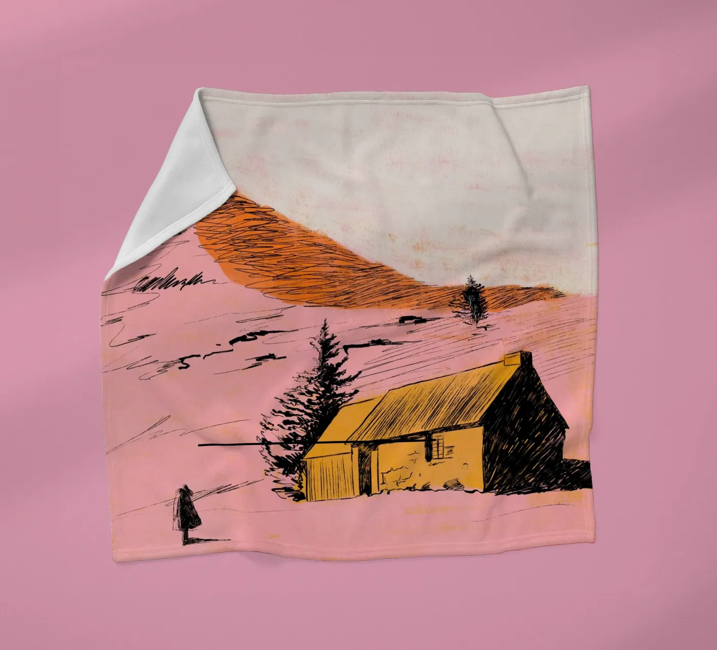 Bothy fleecedeken van Moira Scicluna Zahra