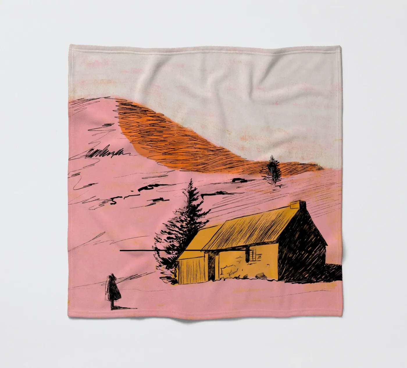 Bothy fleecedeken van Moira Scicluna Zahra