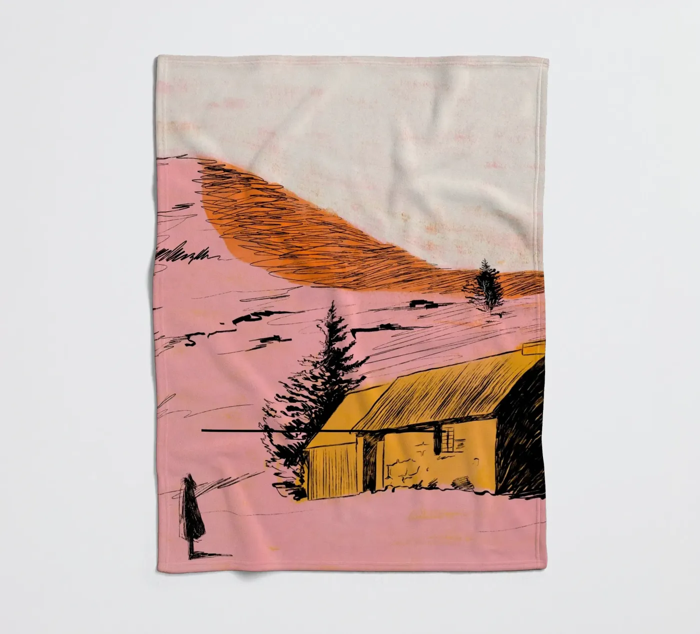 Bothy fleecedeken van Moira Scicluna Zahra