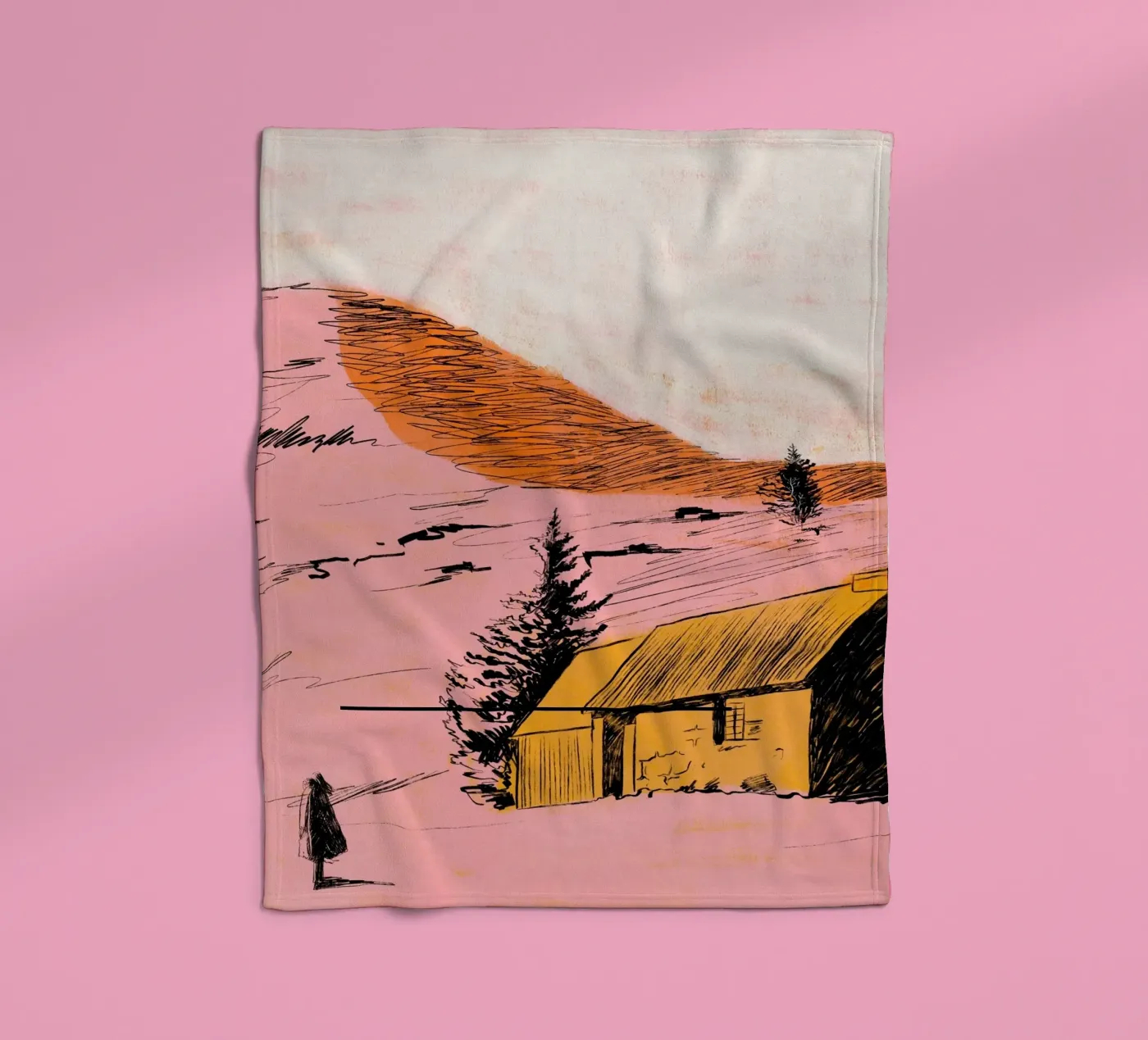 Bothy fleecedeken van Moira Scicluna Zahra