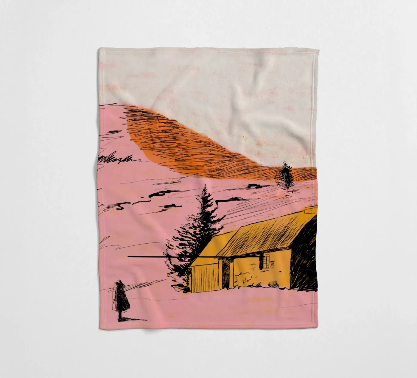 Bothy fleecedeken van Moira Scicluna Zahra