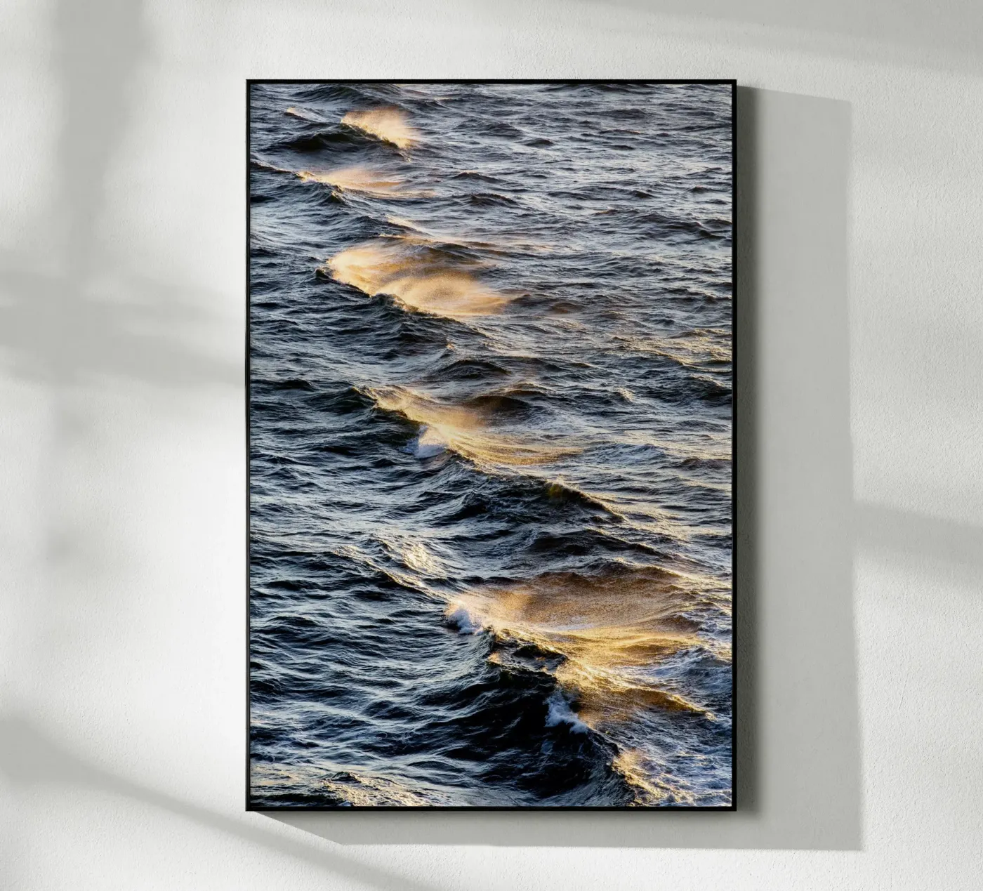 Sunkissed Waves 2 acryl van Mareike Böhmer Photography