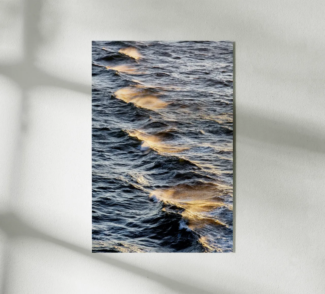 Sunkissed Waves 2 plexiglass da Mareike Böhmer Photography
