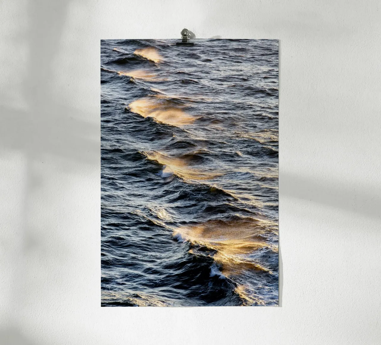 Sunkissed Waves 2 poster da Mareike Böhmer Photography